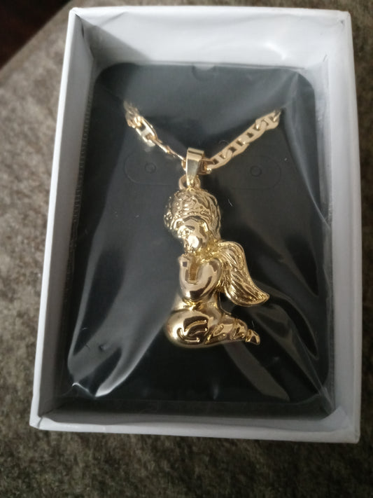 Praying Angel Necklace
