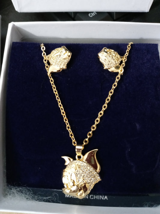 Tom Necklace & Earring Set