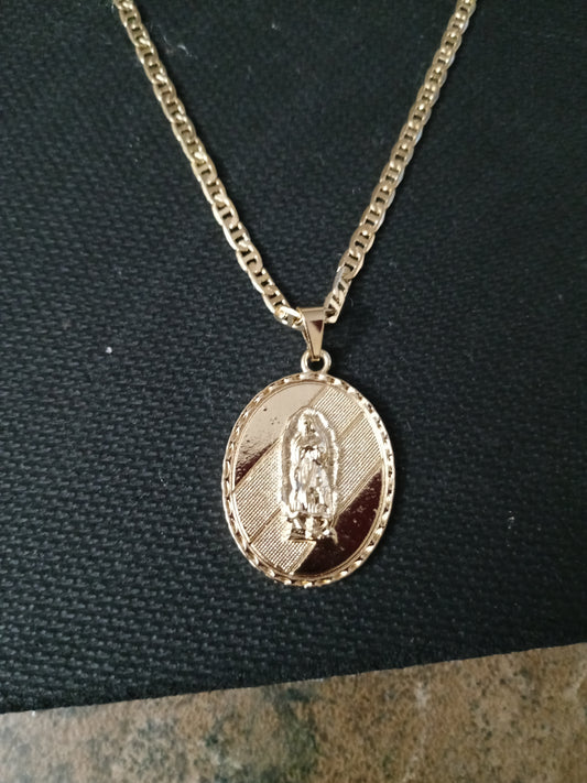 Virgin Mary Necklace