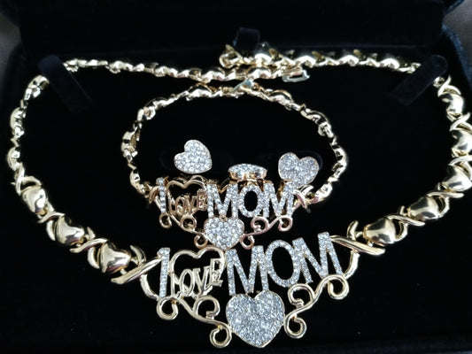 I Love Mom X's & O's Set