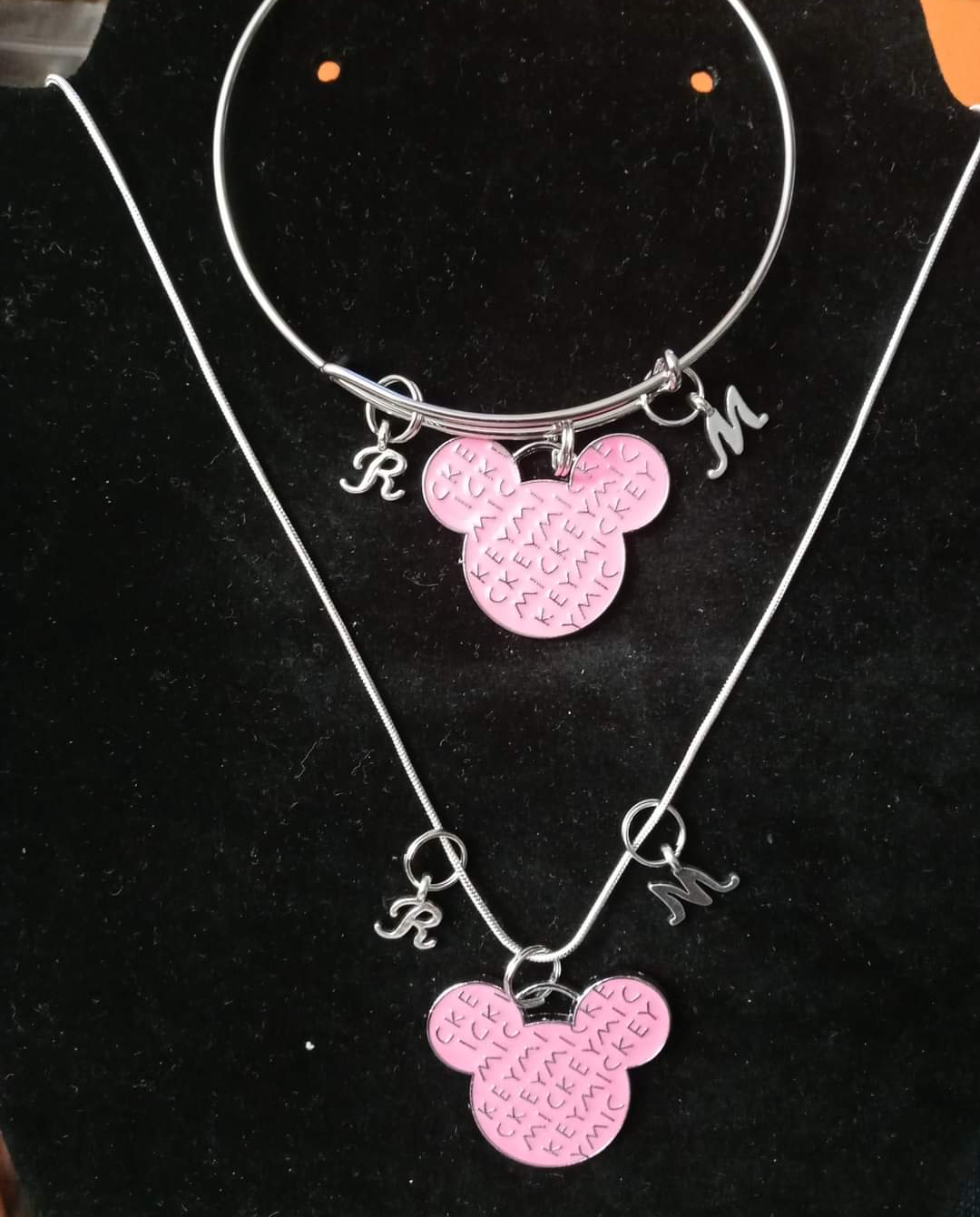 Minnie Mouse w/initials