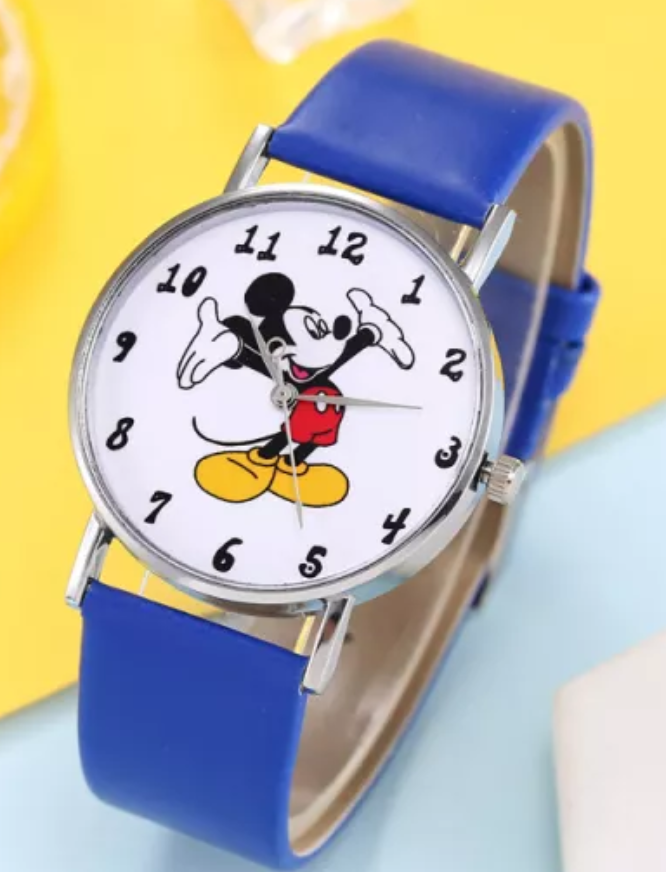 Mr. Dark Blue Band Watch