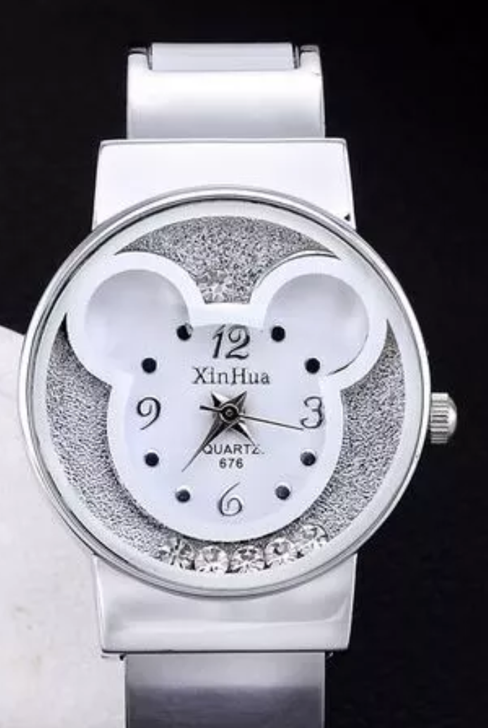 White & Silver Watch